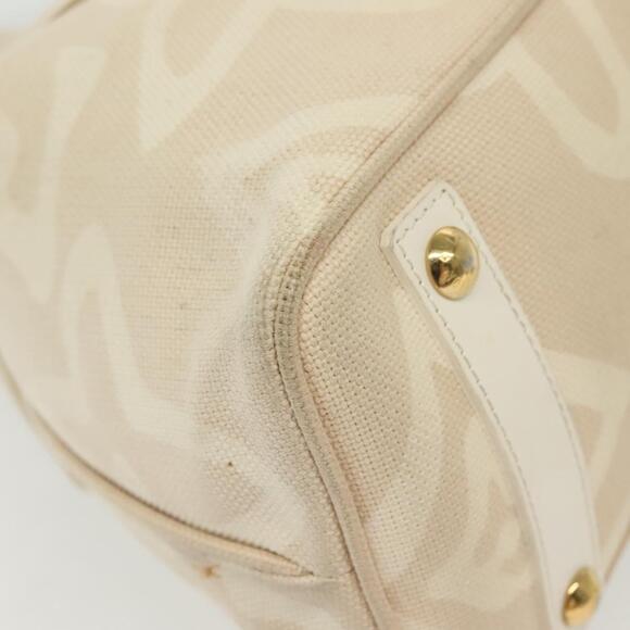 LOUIS VUITTON Cruise Line Tai Sienne PM Bag Canvas Beige M95674 - Picture 14 of 16